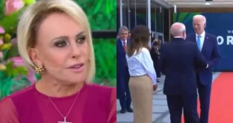 Ao vivo, Ana Maria Braga comete gafe e chama Joe Biden de Bin Laden (veja o vídeo)