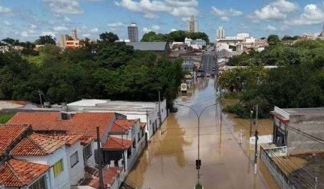 Alagamento comparável ao do Rio Guaíba no RS atinge municípios do interior de SP