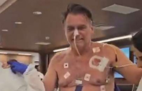 Novas imagens da recuperação de Bolsonaro são divulgadas e mostram grande evolução (veja o vídeo)
