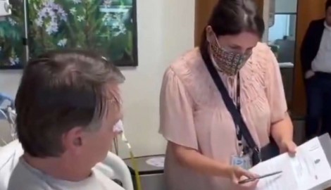 Michelle fez apelo à oficial de Justiça que intimou Bolsonaro na UTI e resposta escancara as "ordens"