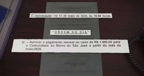 Condomínio convoca assembleia dos moradores para discutir “taxa para o tráfico” (veja o vídeo)
