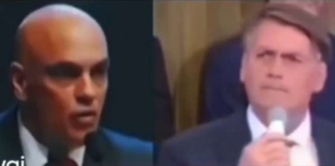 A mais dura resposta de Bolsonaro a Moraes (veja o vídeo)