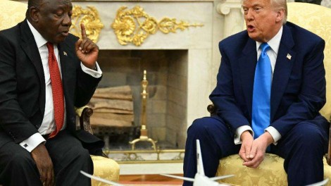 Trump encurrala presidente da África do Sul dentro da Casa Branca: “Genocídio branco”