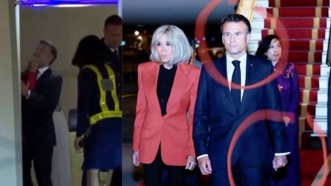 O motivo da “bofetada” da primeira-dama da França em Emmanuel Macron (veja o vídeo)