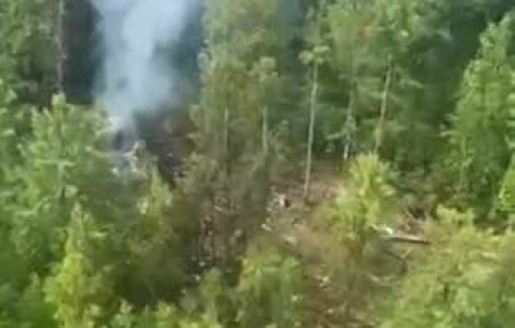 Surgem imagens fortes logo após a queda de avião de deixou dezenas de mortos (veja o vídeo)