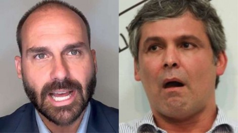 Com ironia, Eduardo agradece Lindbergh
