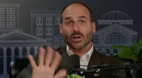 Eduardo vai ao encontro do Governo Trump e pede endurecimento das sanções contra Moraes
