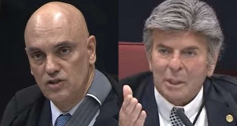 O primeiro confronto entre Moraes e Fux