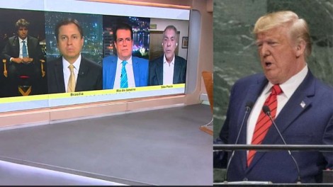 A “ejaculação precoce” da bancada militante da GloboNews e a vingança de Trump contra a ONU
