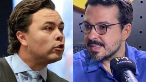 Advogado de Filipe Martins perde a paciência com Guilherme Amado: “Você vai ser preso seu verme”
