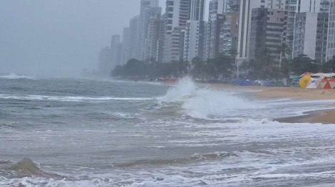 Marinha faz alerta preocupante para o litoral nas próximas horas