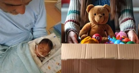 A poucos dias do Natal, seu gesto pode iluminar a vida de um pequeno anjinho