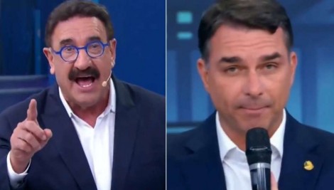 AO VIVO: Flávio dá show na emissora que "obedece" Janja (veja o vídeo)