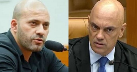 Moraes dá 4 horas para Daniel Silveira