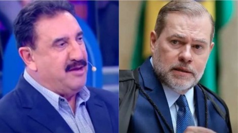Apresentador Ratinho faz o que Dias Toffoli ainda não teve a coragem de fazer