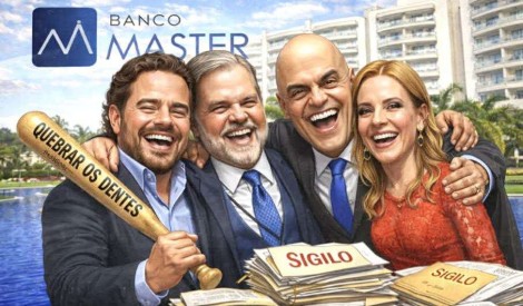 A chocante publicação de Deltan sobre o quarteto Vorcaro, Toffolli, Moraes e Viviane Barci