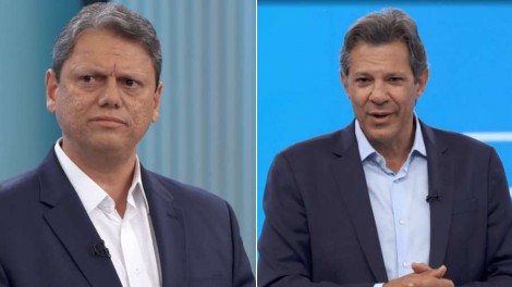 Tarcísio dá "surra" em Haddad na disputa pelo governo de SP, diz nova pesquisa