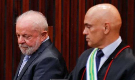 Nos bastidores, Lula está incomodado e já bate em Moraes