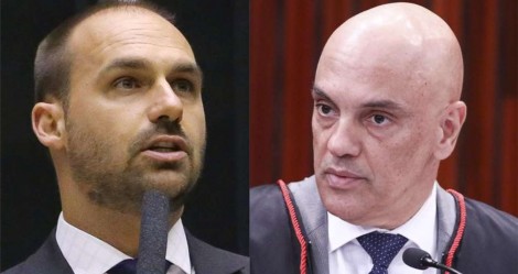 Moraes diz "não" a Eduardo Bolsonaro e amanhã algo terrível pode acontecer