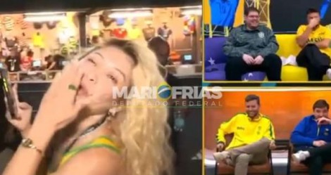 Ao vivo, repórter da CazéTV é surpreendido por apoiadora de Bolsonaro (veja o vídeo)