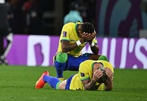 Brasil está eliminado da Copa