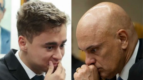 Com apenas uma frase, Nikolas desmoraliza Moraes após decisão absurda contra jornalista