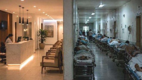 Saúde no Brasil: Gasta como rico. Entrega como pobre