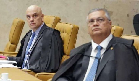 Moraes e Dino dois grandes “democratas” que sonham com o retorno de regras do período mais duro da ditadura militar