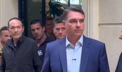 Flávio solta o verbo após uma das reuniões mais importantes da campanha eleitoral (veja o vídeo)