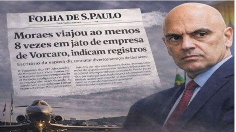 Os voos de Moraes no jatinho de Vorcaro e a “ética da máfia” (veja o vídeo)