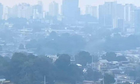 Governo é fraco em tudo: Queimadas no Amazonas crescem 282% esse mês e fumaça toma conta de Manaus
