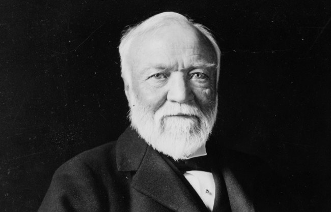 Carnegie, o maior ícone da filantropia americana