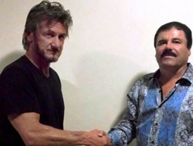Encontro entre Sean Penn e El Chapo