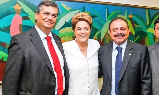 Governador Flavio Dino, Dilma e Maranhão