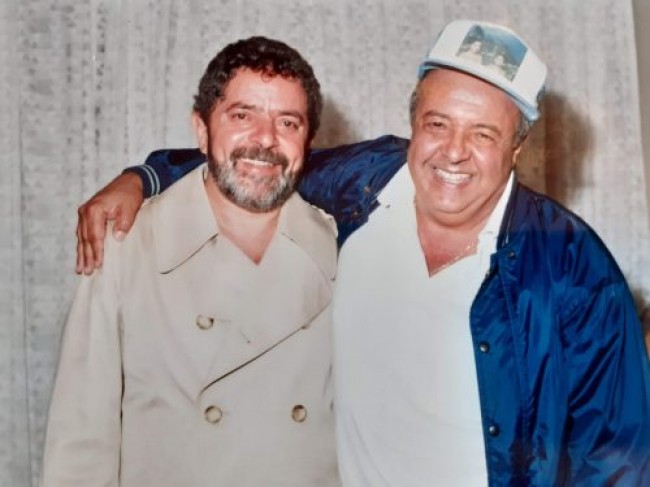 Lula e Valter Sâmara, nos bons tempos de amizade