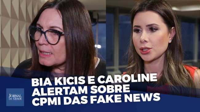 Bia Kicis e Caroline De Toni/Jornal da Cidade Online