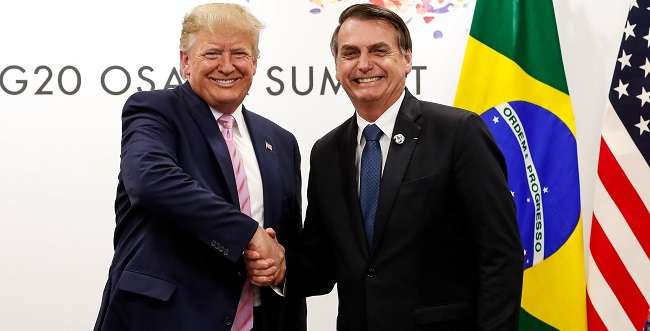 Donald Trump e Jair Bolsonaro