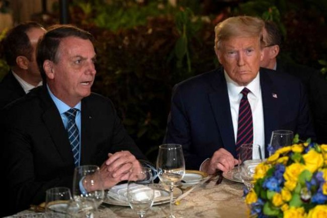 Jair Bolsonaro e Donald Trump