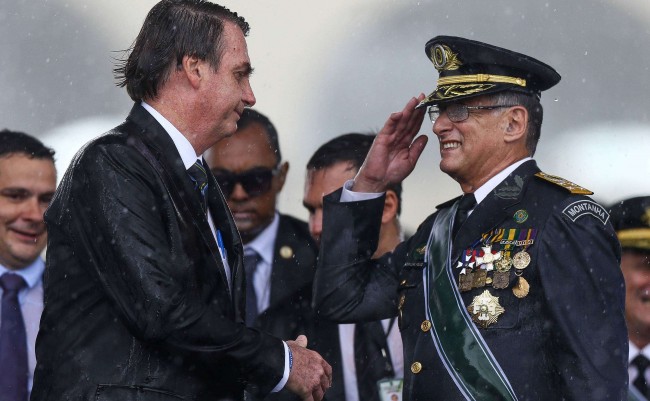 Jair Bolsonaro e General Pujol