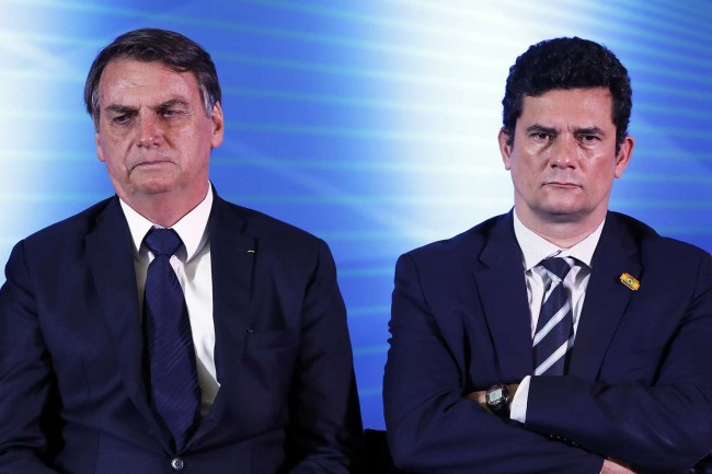 Jair Bolsonaro e Sérgio Moro