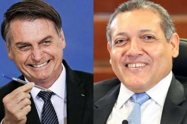 Jair Bolsonaro e Kassio Nunes