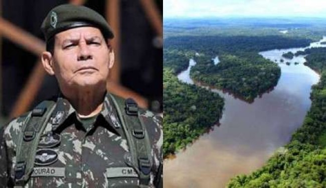 General Hamilton Mourão preside o Conselho Amazônia - Divulgação