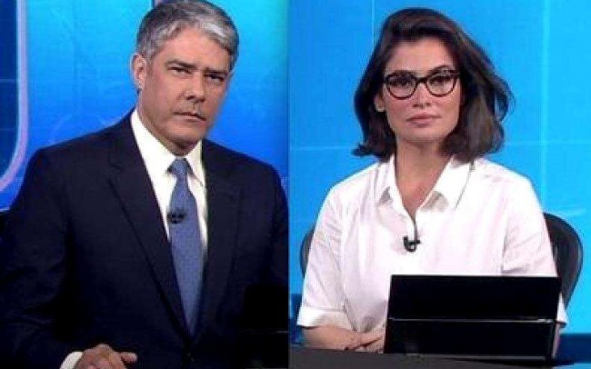 William Bonner e Renata Vasconcelos