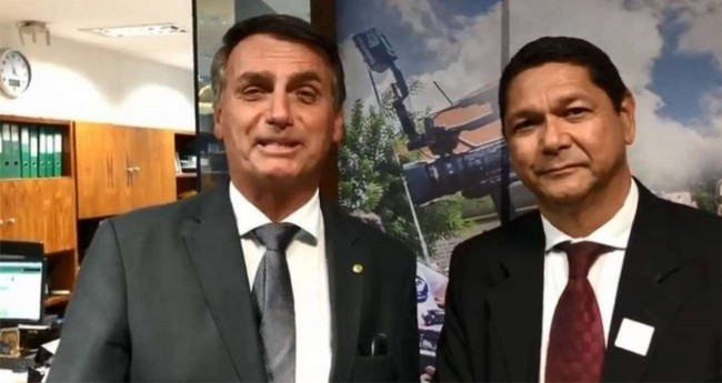 Jair Bolsonaro e Delegado Eguchi