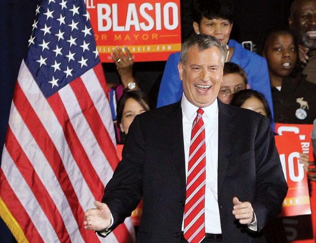 Bill de Blasio, prefeito de Nova York - Reprodução internet