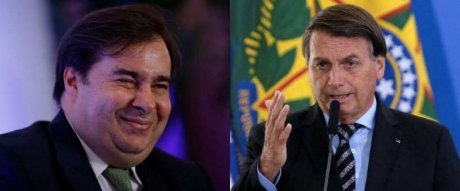 Boicote ao governo federal, uma marca registrada de Maia - Fotomontagem