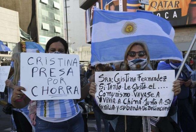 Argentinos já não toleram mais as medidas do governo - Reprodução internet