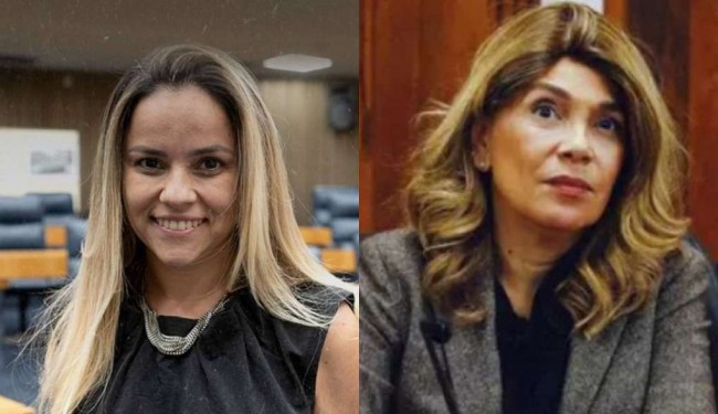 Janaina Lima e Cris Monteiro - Fotomontagem