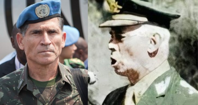 General Santos Cruz e General Newton Cruz - Foto: Reprodução
