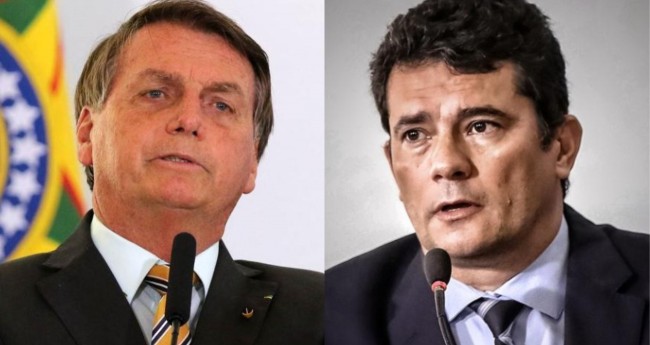 Jair Bolsonaro e Sergio Moro - Foto: Agência Brasil; Marcos Corrêa/PR